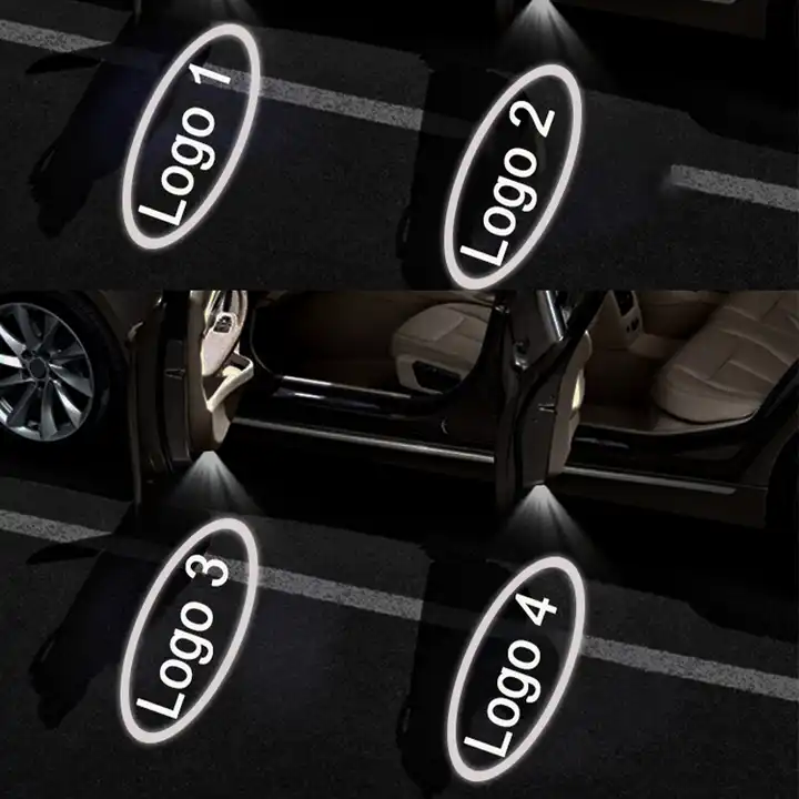  NewL Custom Logo LED Car Door Projector Welcome Lights for Tesla  Model 3 Model S Model Y Model X Accessories : Automotive