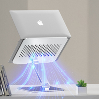 IKATAK Support d'ordinateur portable en aluminium réglable Nouveau support d'ordinateur en métal pour ordinateur portable