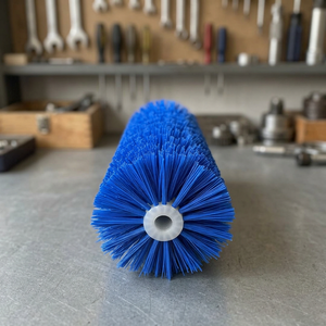 . Cepillo de Rodillo Cilíndrico de Nylon Personalizado para Aplicaciones Industriales de Limpieza, Pulido y Acabado de Superficies con Nylon Duradero - Product Image 3