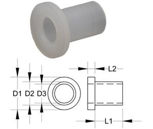 قطع ألومنيوم مصنعة بتقنية التحكم الرقمي بالحاسوب، حلقات ألومنيوم متدرجة، حلقات ألومنيوم ذات كتف - Product Image 4