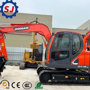 Excavadora Usada Doosan DX75 |   Excavadora Hidráulica de Orugas de 7.5 Toneladas |   Máquina de Construcción Compacta en Venta - Product Image 4