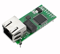 Convertisseur série vers Ethernet ZQWL, passerelle Modbus |   1 Port TTL RJ45 |   Module de communication PLC IoT avec ARM Cortex-M4 -40~85