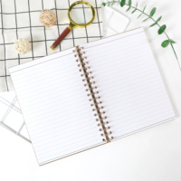 Couverture rigide en lin Agenda quotidien Journal d'affirmation Planificateur d'impression personnalisé non daté Logo en relief Carnets de notes