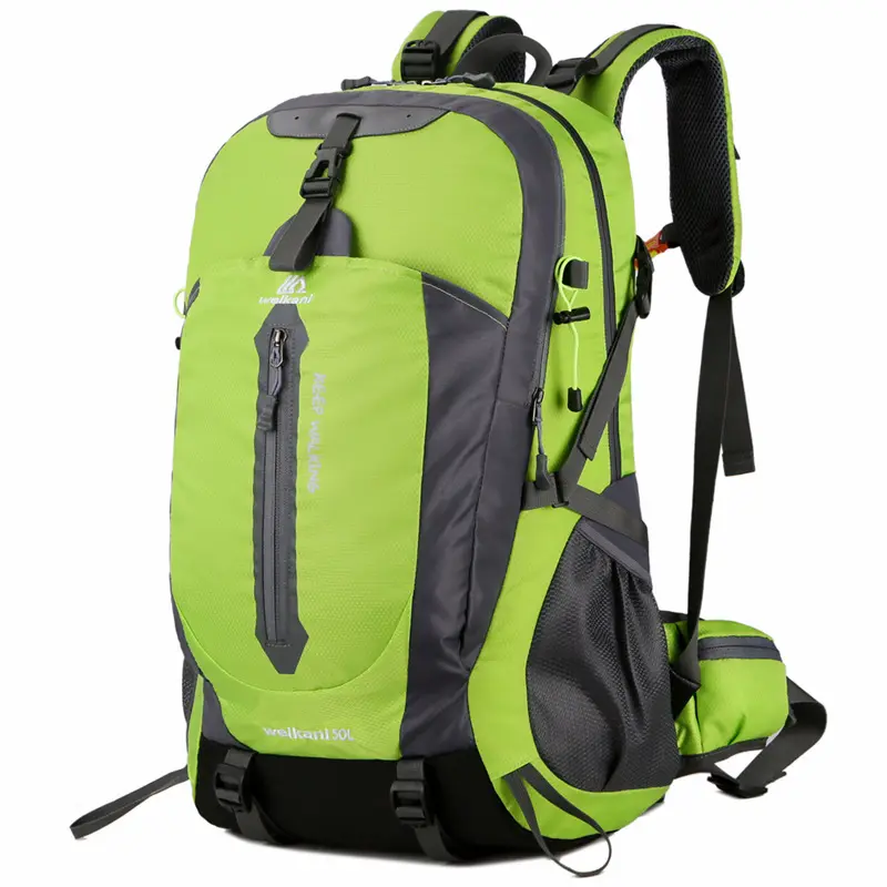 Outdoor 50L travel waterproof hiking backpack