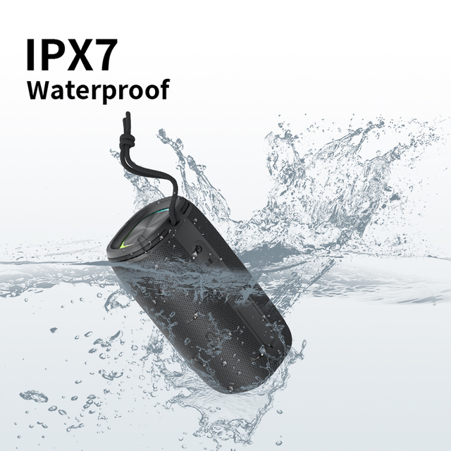 2025 Latest Outdoor Speaker Waterproof IPX6 Fabric Mini Bluetooths Speaker Portable