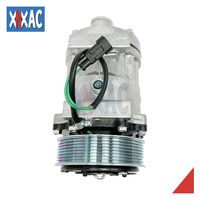 Compresor de Aire Acondicionado 7H15 8PK QD de 24V Nuevo para Camiones, Tractores y Excavadoras