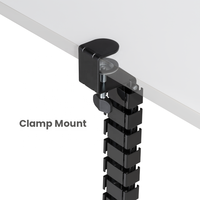 Pince CC10-1A sur Kit de colonne vertébrale de gestion de câble de vertèbres d'entrée de quadruple pour l'organisateur de fil de cordon