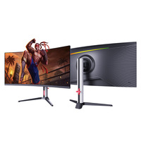 Écran LCD de bureau en gros, écran d'ordinateur 4K 3440x1440, moniteurs de jeu pour PC