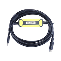 AMSAMOTION Hitachi EC Series PLC Cable de Descarga de Datos de Programación, Conductor de Cobre, Comunicación Industrial USB-ACTCAB-EC2 PVC