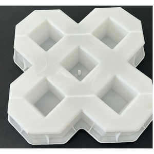 Moule en plastique pour plantation d'herbe en forme de huit, 40 * 20 * 8, pour produits en <span class=keywords><strong>béton</strong></span>, blocs préfabriqués - Product Image 3