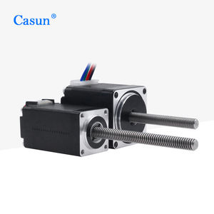 Moteur pas à pas linéaire hybride NEMA <span class=keywords><strong>11</strong></span> à axe filaire, mini micro 12V CC 2 phases pour applications robotiques esthétiques/médicales - Product Image 1