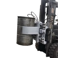 Penjepit Drum Hidrolik Baja Tugas Berat Baru dengan Rotator atau Side Shift untuk 2/4 Drum, Penggunaan Gudang