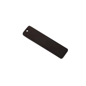 Wholesale Custom <b>Personalized</b> DIY Logo <b>Keychain</b> Black Stainless Steel Rectangle with Small Heart Pendant Stylish Love <b>Keychain</b> - Product Image 6