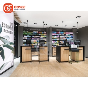 Soluzione Chiavi in Mano per Arredamento Farmacia, Progetto di Design con Espositori Aperti in Acciaio Inox per Farmacie Ospedaliere - Product Image 3