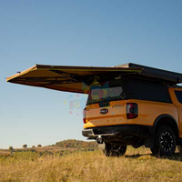 Camping 180 270 Auvent Libre Debout Pliable Auvents De Voiture Côté Voiture 270 Degrés Auvent Véhicule Overland Rooftop Tente Auvent