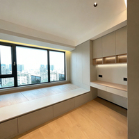 Lit de rangement tatami japonais moderne + organisateur de dressing intégré, panneau vert E0/E1