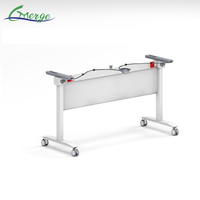 Table d'ordinateur portable en bois mobile de haute qualité, moderne, pliable, petite, pour bureau, salle d'étude ou de formation