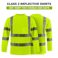 Uniforme de Trabajo de Alta Visibilidad de Secado Rápido Personalizado para Minería, Construcción, Fábrica, Petróleo y Gas, Ropa de Trabajo de Seguridad Reflectante de Alta Visibilidad