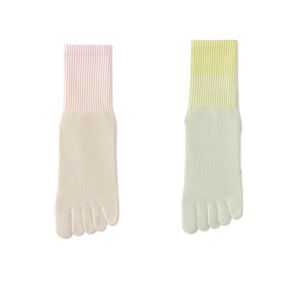 Calcetines de <span class=keywords><strong>Yoga</strong></span> para Mujer, Antideslizantes, Calcetines de Pilates de Algodón con Agarre Antideslizante para Gimnasio, Entrenamiento, Transpirables y que Absorben la Humedad - Product Image 5