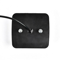Feu latéral carré à LED pour camion 12V 24V, feu arrière réflecteur pour camping-car et remorque