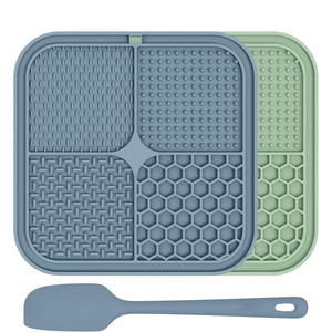 Food Grade Silicone Non-Stick Food <b>Pad</b> Pet <b>Dog</b> Licking Mat With Strong Suction Cup - Product Image 1