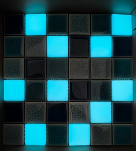 Mosaico di ceramica mosaico di Design luminoso della piscina utilizzato nella parete del paesaggio della piscina della piastrella della piscina del Club dell'hotel - Product Image 2