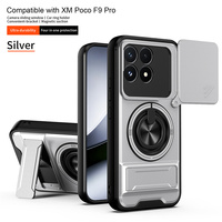 Coque de protection hybride antichoc Lichicase avec double béquille pour Xiaomi Poco F9 Pro K100 Pro, en TPU et PC