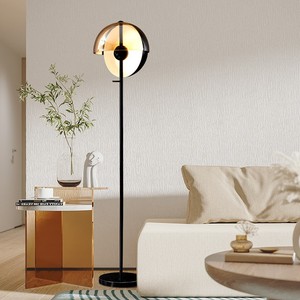 Lámpara de mesa de diseño creativo E27 LED con forma de sol, luz de escritorio hemisférica para decoración de sala de estar y dormitorio - Product Image 3
