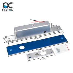 Không An Toàn Điện <span class=keywords><strong>Drop</strong></span> Bolt Khóa, Nhiệt Độ Thấp Với Độ Trễ Hẹn Giờ, Khóa Cửa Deadbolt Để Kiểm Soát Truy Cập - Product Image 1