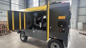 เครื่องอัดอากาศแบบเงียบ <span class=keywords><strong>Atlas</strong></span> <span class=keywords><strong>Copco</strong></span> ดีเซล อุตสาหกรรม เครื่องยนต์ดีเซล 185 คิวต่อนาที 16 บาร์ เครื่องอัดอากาศแบบสกรูเคลื่อนที่ <span class=keywords><strong>ราคา</strong></span> - Product Image 6