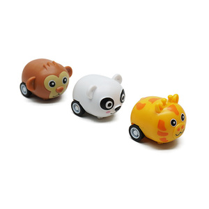 Voiture jouet miniature à rétrofriction en plastique PP de 5 cm (2 pouces) couleur mate, capsule distributrice, vente en gros Yiwu, pour enfants de 5 à 7 ans - Product Image 4