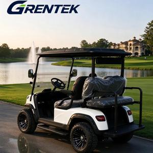 Carrito de Golf Eléctrico de 4 Plazas con Color Personalizado, Buggy de Golf Todoterreno con Batería de Litio, Suspensión Independiente y Neumáticos Todoterreno de 12-14 Pulgadas - Product Image 1