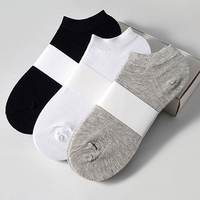 Vente en gros de chaussettes personnalisées de haute qualité confortables respirantes en polyester, spandex, coton, coupe basse, pour hommes et adultes