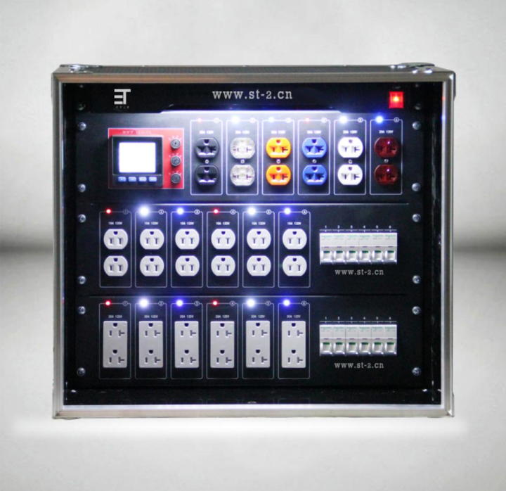 Socapex ST Powercon True1 Audio Power Distro Rack for Yamaha DM7 with ...