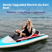 Bateau électrique multifonctionnel haute vitesse pour sports nautiques et divertissement (EPP)