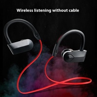 Écouteurs sans fil intra-auriculaires stéréo binauraux à crochet d'oreille pour le sport avec ANC, longue autonomie, LED, chipset JL, compatibles avec les appareils 5.3