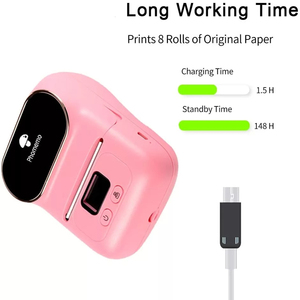 Máy In Nhãn Nhiệt Cầm Tay Mini Phomemo M110 Máy Làm Nhãn Dán Tự Dính Đa Chức Năng Cho Thẻ Quần Áo Văn Phòng - Product Image 5