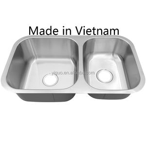 Vietnam Made Under mount Press Edelstahls püle Küchen spüle 3322S,5050,3218,3018,32x18,2318 - Product Image 3