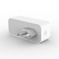 Prise intelligente WiFi brésilienne 10A avec prise murale et 2 ports USB A et 1 port USB-C