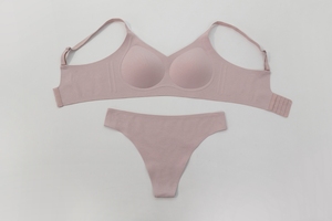 Ensemble de <span class=keywords><strong>soutien</strong></span>-<span class=keywords><strong>gorge</strong></span> bikini push-up sur mesure, nouveau style, sans armatures, design sexy uni - Product Image 3