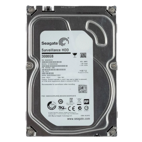 ST3000VX006  New Original for Seagate SkyHawk 3TB 7200RPM Surveillance NAS Hard Disk Security CCTV HDD