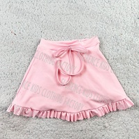 DH ODM bébé filles Gym Activewear Skort avec sous enfants robe de tennis bambin filles jupes