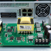 Transformateur de contrôle de puissance basse fréquence EI48 16mH à montage sur broche 50/60Hz, transformateur à montage sur circuit imprimé pour l'automatisation industrielle