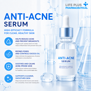 Sérum anti-acné pour le visage, traitement pour une peau claire, flacon, formule haute efficacité - Product Image 2