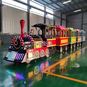 Venta Directa de Fábrica, Tren Eléctrico sin Rieles para Niños, Atracción Turística para Centros Comerciales y Parques de Diversiones - Product Image 2