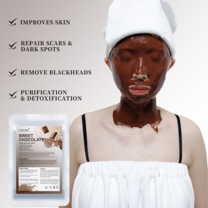 Mascarilla Facial en Polvo <span class=keywords><strong>de</strong></span> Chocolate CHUSN para Desintoxicar y Nutrir, Tratamiento SPA Rico en Antioxidantes, Etiqueta Privada OEM ODM para Salón <span class=keywords><strong>de</strong></span> Belleza - Product Image 3