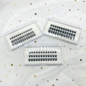 Auto-adesivo Cílios Sem Cola Necessária Natural Wispy 10-14mm Pré Cola Cluster Lash Cils Pressione no Auto-adesivo Lash Cluster - Product Image 5