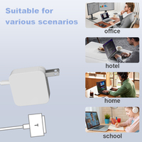 Chargeur d'ordinateur portable pliable 140W Type-C à T Charge rapide pour Mac pour voyage Léger pour Mac