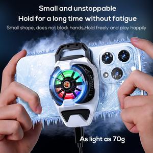 อุปกรณ์ระบายความร้อนโทรศัพท์มือถือ MEMO DL22 สำหรับไลฟ์สด พร้อมรูสำหรับติดตั้ง - Product Image 6