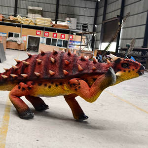 Nouveau robot dinosaure réaliste animatronique personnalisé, robot chien télécommandé, Ankylosaure - Product Image 2